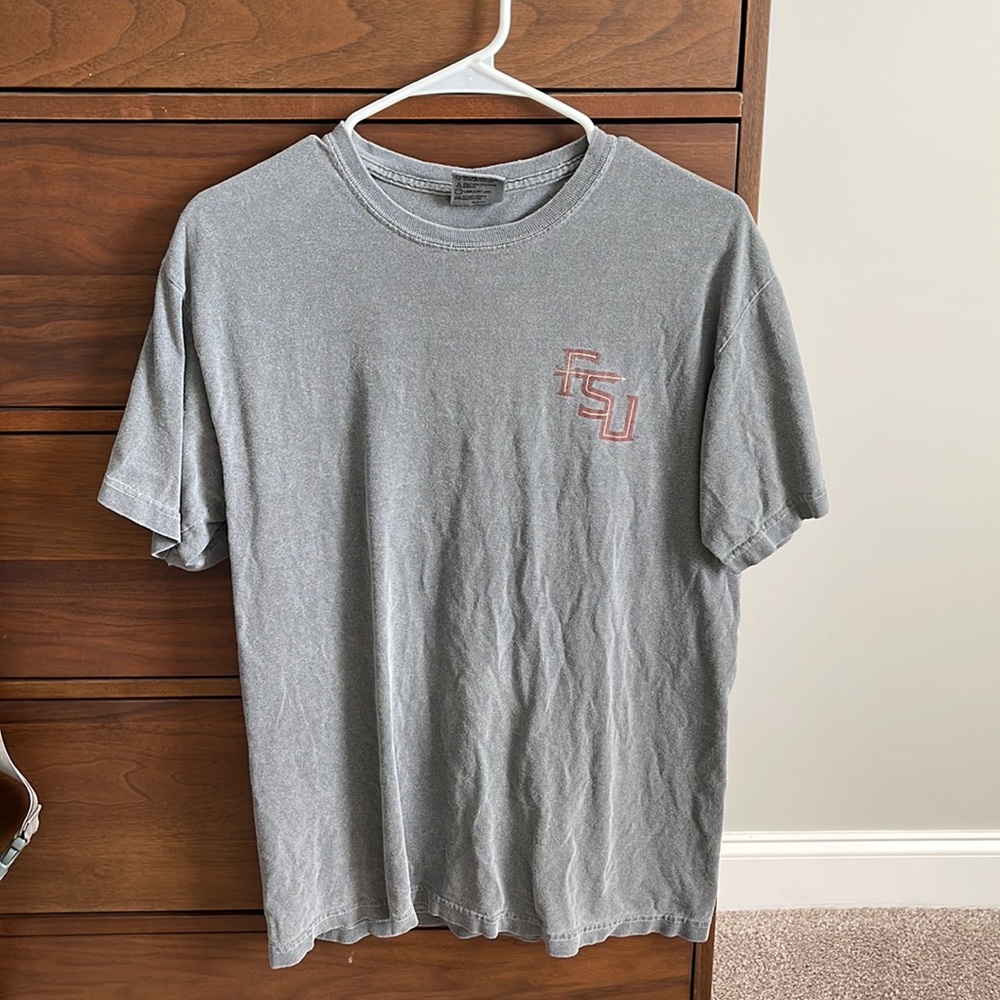 FSU Seminoles Comfort Colors Grey Tee